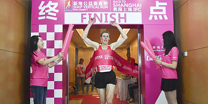 Mark Bourne, 2014 Shanghai race winner. (c)Sporting Republic